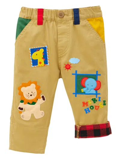 MIKI HOUSE CLASSIC ANIMALS TROUSERS
