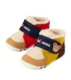 Miki House Corduroy Velcro Booties
