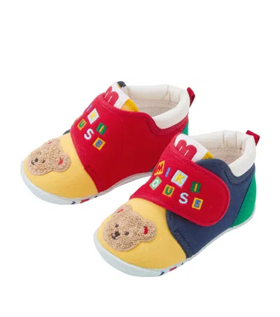 Miki House Kids' Cotton-blend Sneakers In Multi