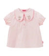 MIKI HOUSE COTTON EMBROIDERED BLOUSE (2-5 YEARS)