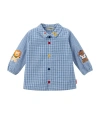 MIKI HOUSE COTTON GINGHAM SHIRT (6-36 MONTHS)