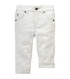 Miki House Cotton Jeans In White