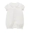 Shop Miki House Cotton Playsuit In White