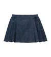 Miki House Denim Skirt In Navy