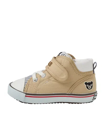 Miki House Kids'  Double-b Sneakers In Neutral