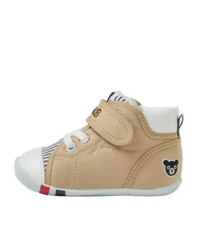Miki House Kids'  Double-b Sneakers In Sand