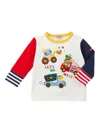 Miki House Transportation T-shirt In White