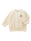 Miki House Logo-embroidered Sweatshirt In Neutrals