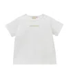 Miki House Logo T-shirt In White