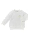 Miki House Miki Gold Sweatshirt In Weiss