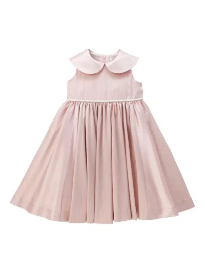 Miki House Peter Pan-collar Sleeveless Dress