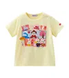 MIKI HOUSE PRINT AND APPLIQUE T-SHIRT (2-7 YEARS)