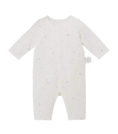 Miki House Kids' Star Print All-in-one In White