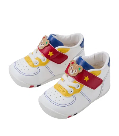 Miki House Kids' Teddy Sneakers In Multi