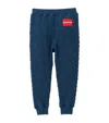 Miki House Textured Crinkle Leggings In Navy