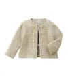 Miki House Tweed Jacket In Beige