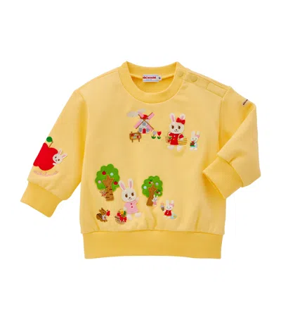 MIKI HOUSE USAKO BUNNY ORCHARD SWEATSHIRT