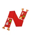 Miki House Wool-blend Usako Scarf In Red