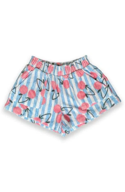 Miki Miette Babies'  Ava Terry Shorts In Blue