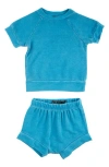 Miki Miette Carlo Jersey Short Sleeve Pullover & Shorts Set