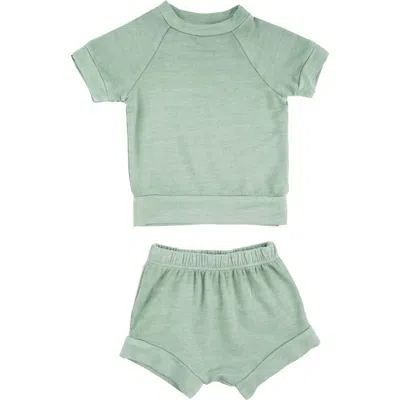 Miki Miette Babies'  Christopher Set In Green