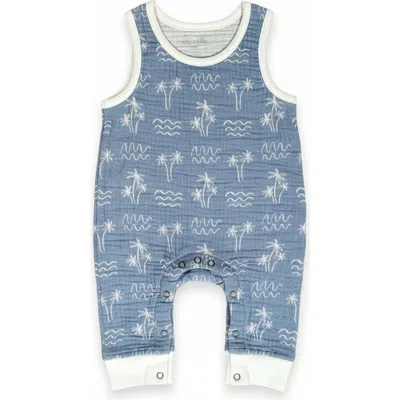 Miki Miette Babies'  Drew Tank Romper In Multi