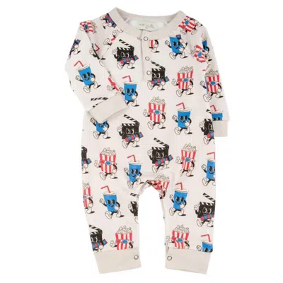 Miki Miette Kids Bailey Romper In Cinerama In Multi