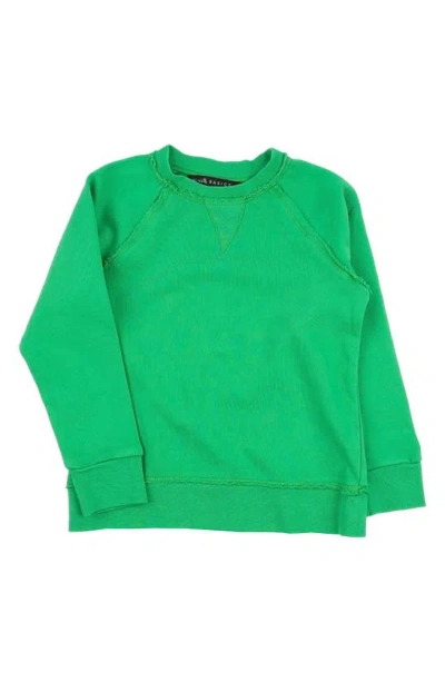 Miki Miette Kids' Iggy French Terry Sweatshirt In Shamrock