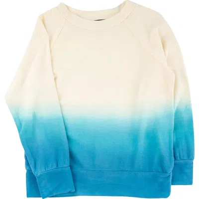 Miki Miette Kids' Iggy Ombré Cotton Sweatshirt In Honolulu