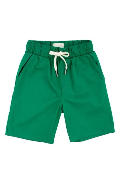 Miki Miette Kids' Logan Cotton Pull-on Shorts In Badminton