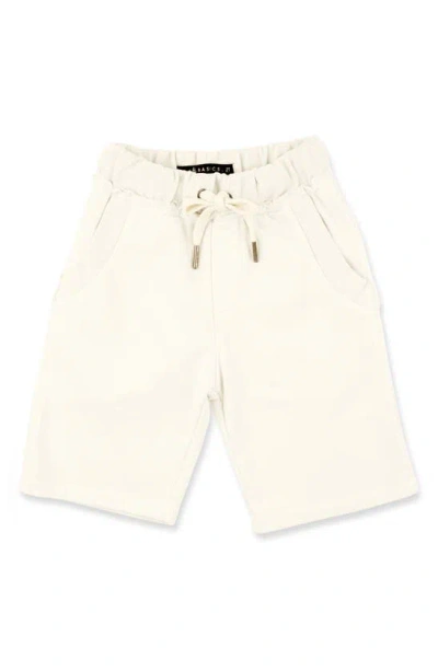 Miki Miette Kids' Rusty French Terry Shorts In Cream
