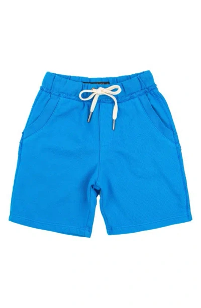 Miki Miette Kids' Rusty French Terry Shorts In French Blue