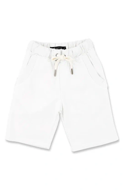 Miki Miette Kids' Rusty French Terry Shorts In White