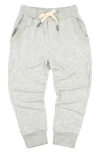 Miki Miette Kids' Ziggy French Terry Joggers In Moon Grey