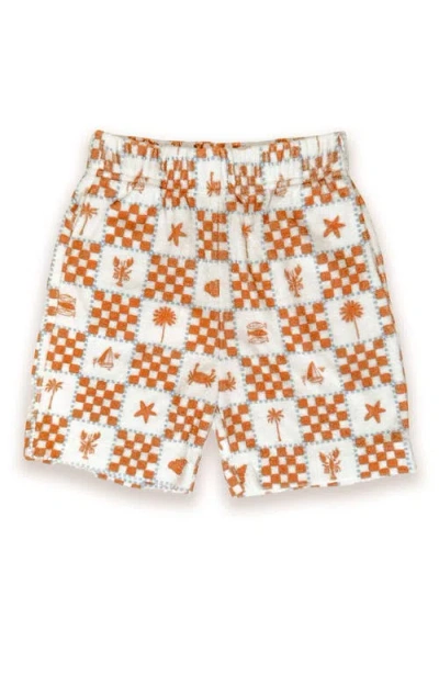 Miki Miette Kids'  Wylie Shorts In Neutral