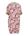 Miki Thumb Woman Mini Dress Pink Size S Silk