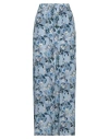 Miki Thumb Woman Pants Slate Blue Size M Silk