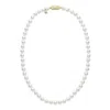 Mikimoto 18" Akoya Cultured Pearl Strand Necklace 8 X 7.5mm A Grade - 18k Yellow Gold Clasp In Yellow