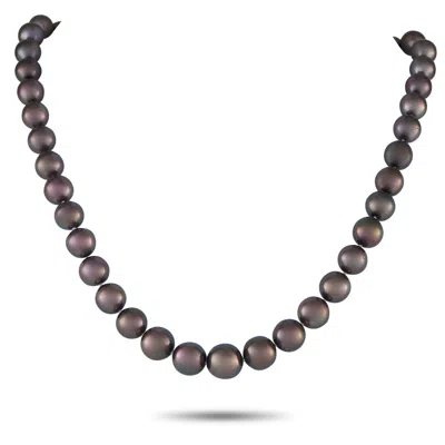 Mikimoto 18k White Gold Tahitian Pearl Necklace Mk05-051325