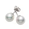Mikimoto 5-5.5mm A Stud Earrings - Pes501w In White
