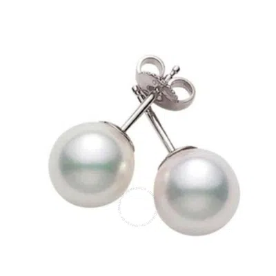 Mikimoto 5-5.5mm A Stud Earrings - Pes501w In White