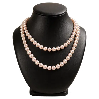 Pre-owned Mikimoto Classic 7-7.5mm Aaa Pearl Strand Opera 32" Necklace 18k Gold Clasp In Multiple