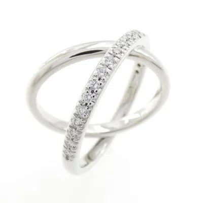 Pre-owned Mikimoto Gold (18k) Band Ring ()