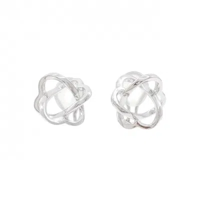 Pre-owned Mikimoto Gold (18k) Clip Earrings () In Multi