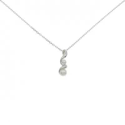 Pre-owned Mikimoto Gold (18k) Necklace () In Multi