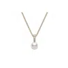 Mikimoto Morning Dew 8mm Akoya Pearl & Diamond Pendant Necklace In 18k Yellow Gold In Yellow