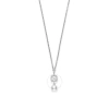 Mikimoto Nature Pendant Akoya Pearl White (mpa10184adxw). 18kt White Gold Pendant Featuring 1 White In White