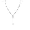 Mikimoto Pearl 18k White Gold Pearls In Motion Necklace In White