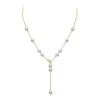 Mikimoto Pearls In Motion Necklace Ppl351dk11 In Yellow