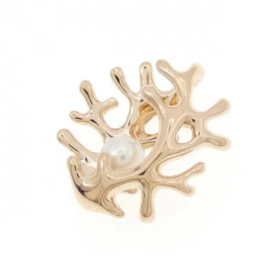 Pre-owned Mikimoto Pink Gold (18k) Pendant ()